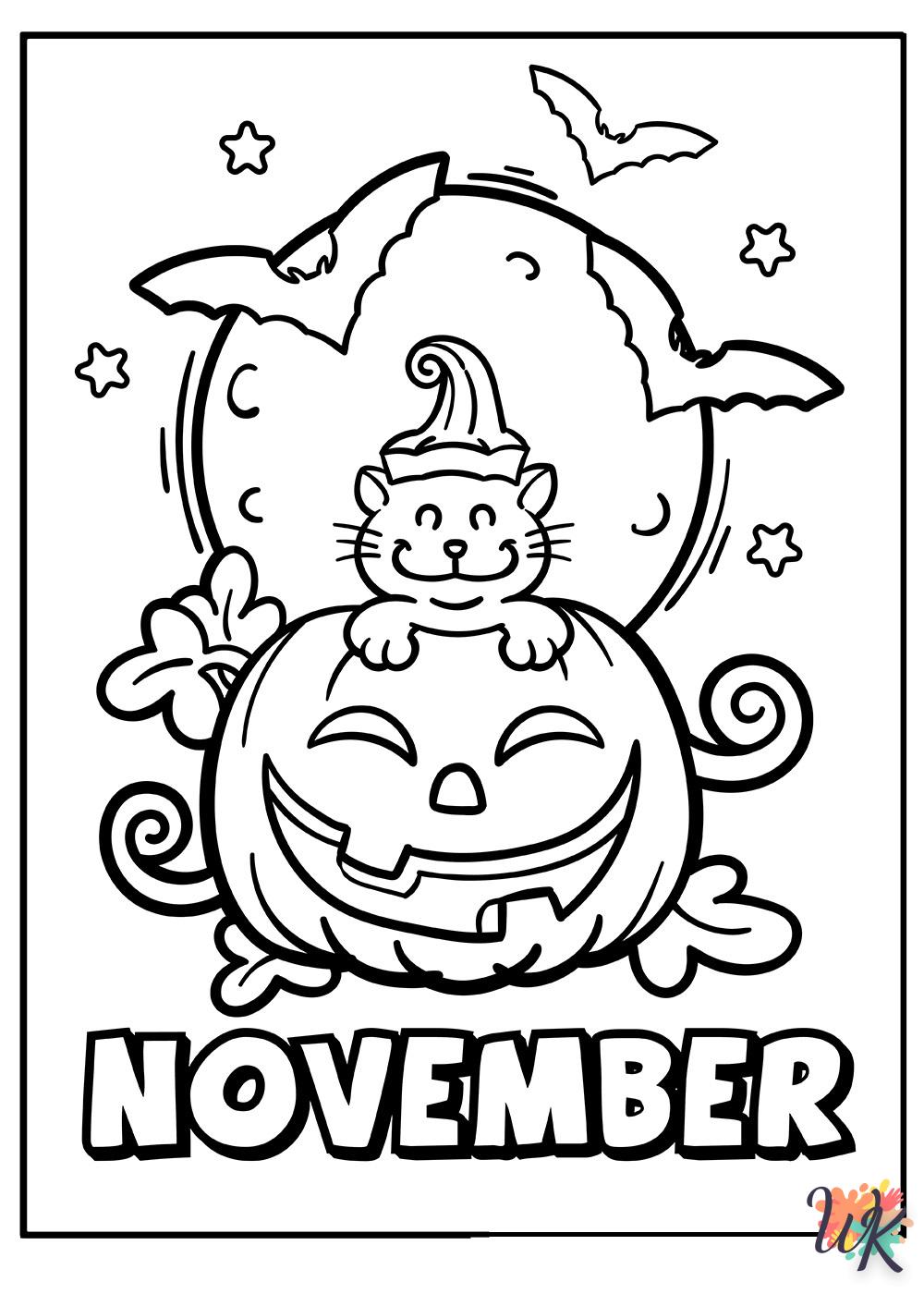 Dibujos para Colorear November 26