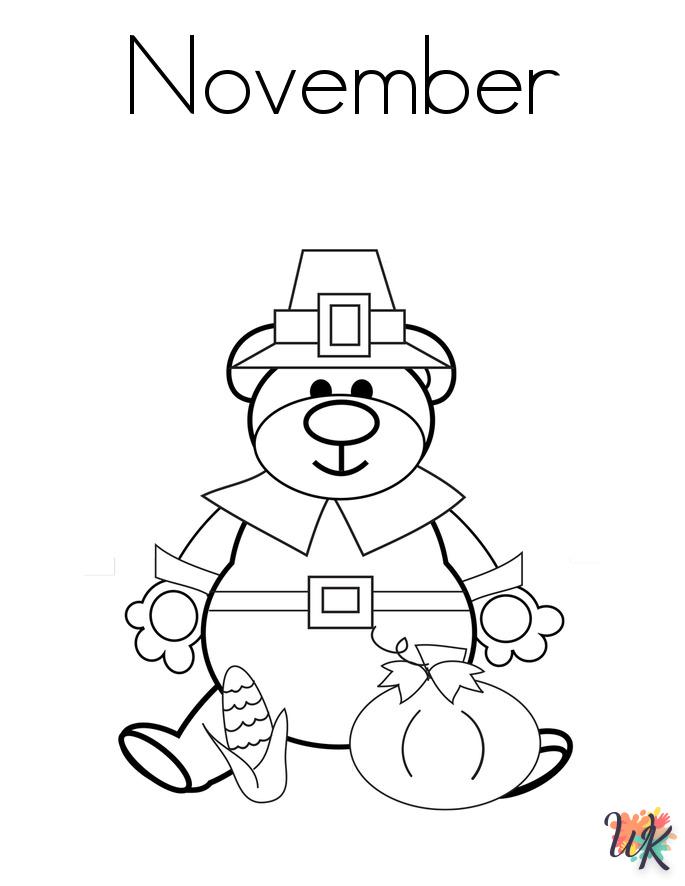 Dibujos para Colorear November 30