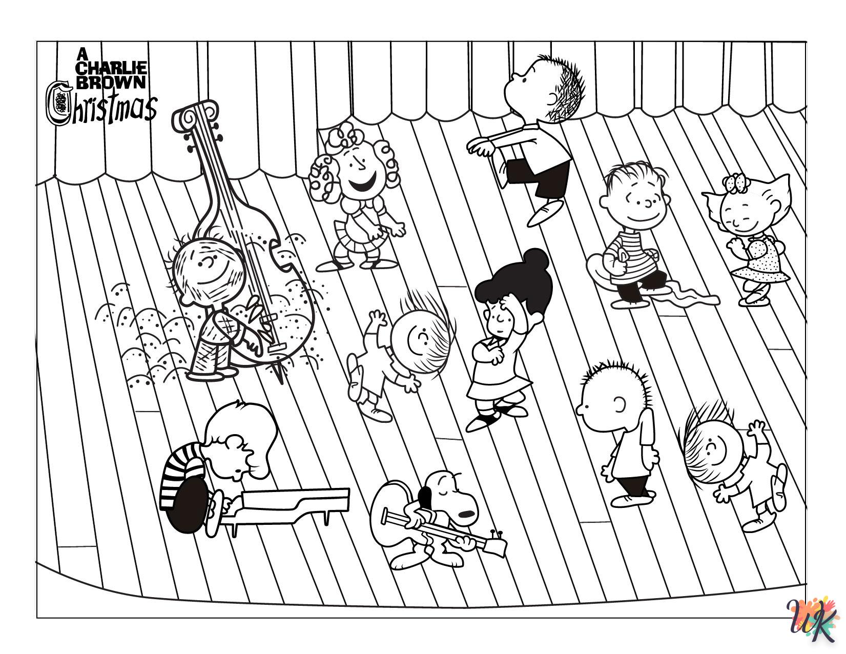Dibujos para Colorear Peanuts 46