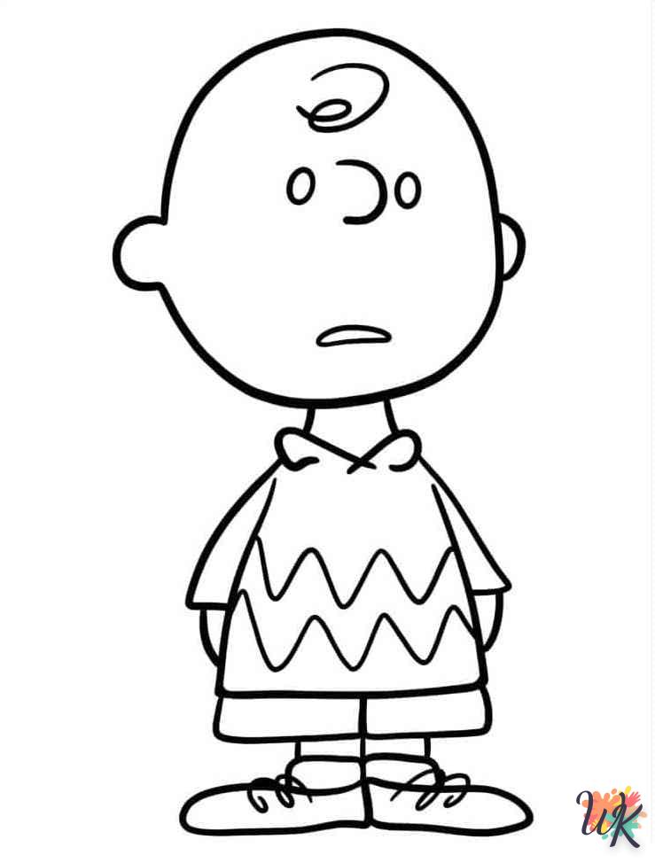 Dibujos para Colorear Peanuts 53