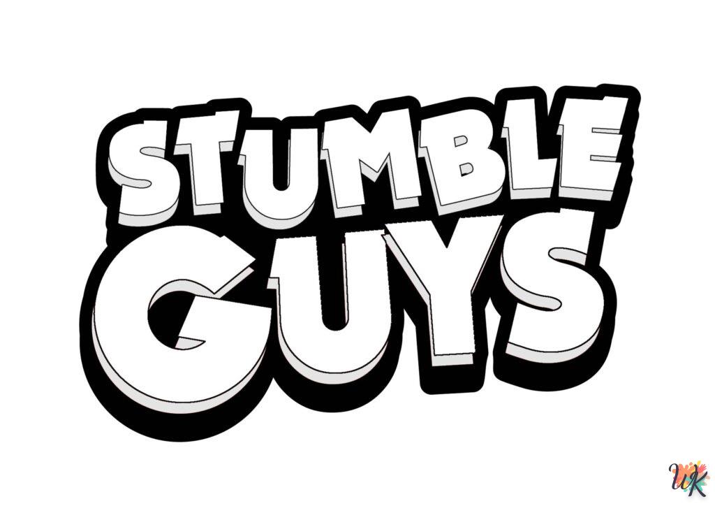 Dibujos para Colorear Stumble Guys 4