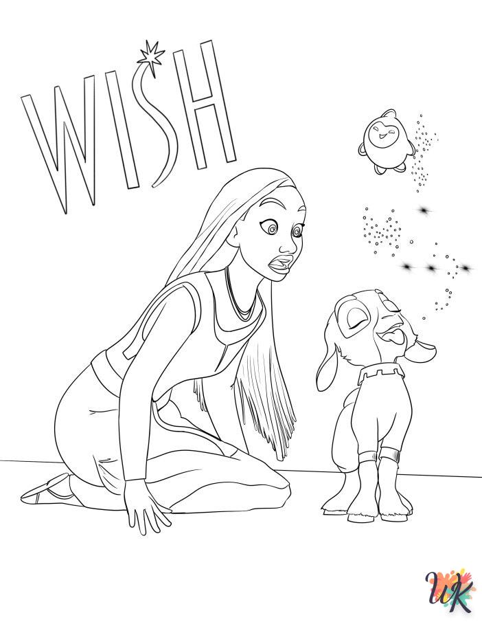 Dibujos para Colorear Wish 19