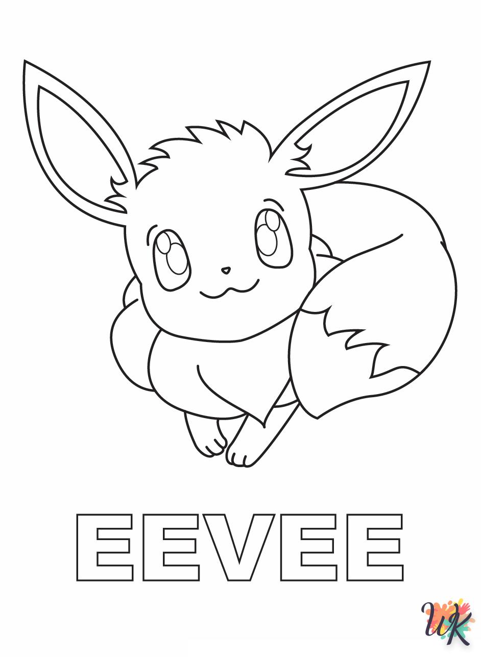 dibujos para colorear Eevee 2
