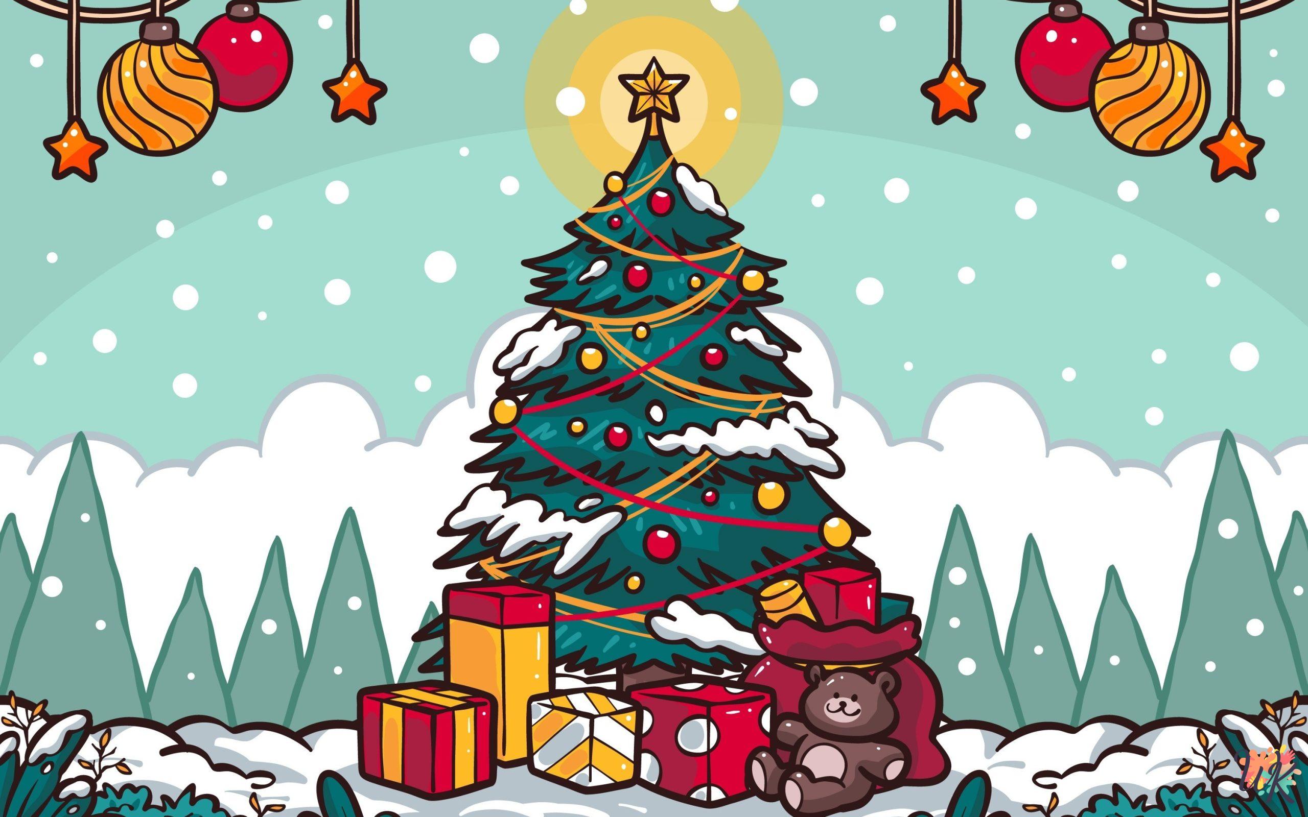 Árboles de Navidad 1 71 Dibujos Para Colorear Árboles de Navidad