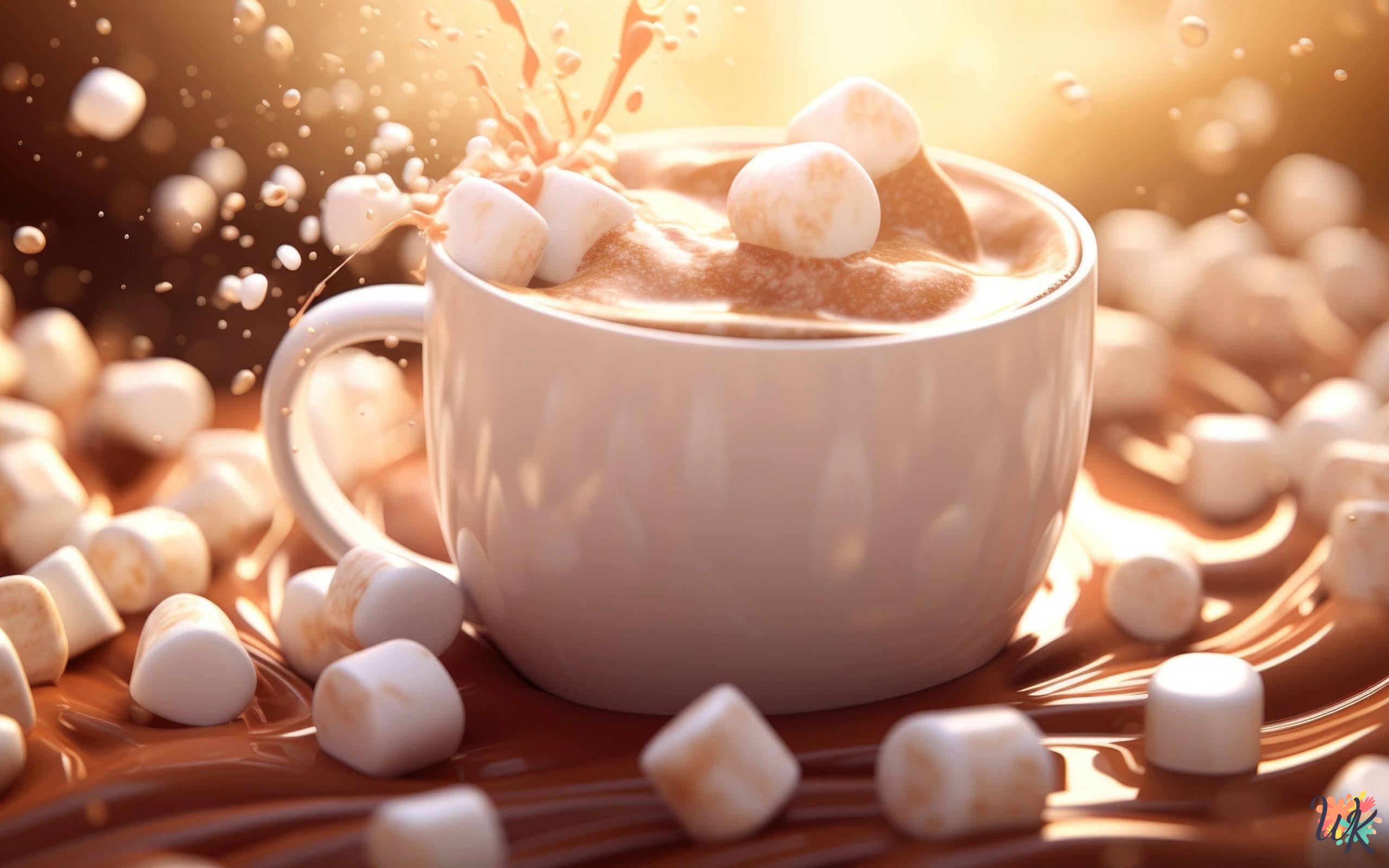 Chocolate caliente 5 18 Dibujos Para Colorear Chocolate caliente