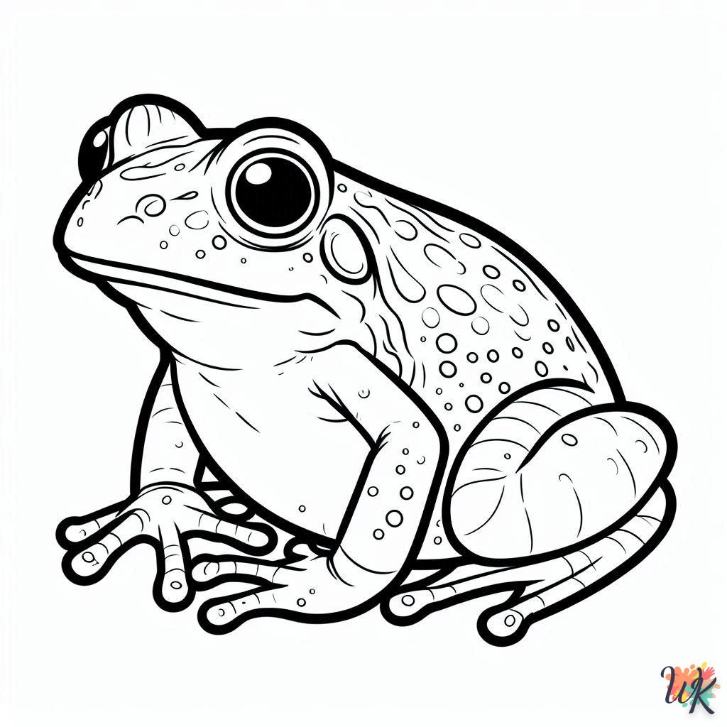 Dibujos Para Colorear Ranas