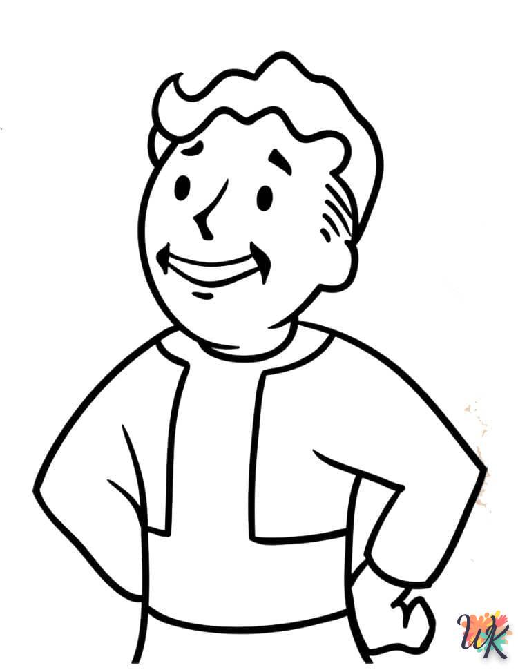 Dibujos para Colorear Fallout 4 25