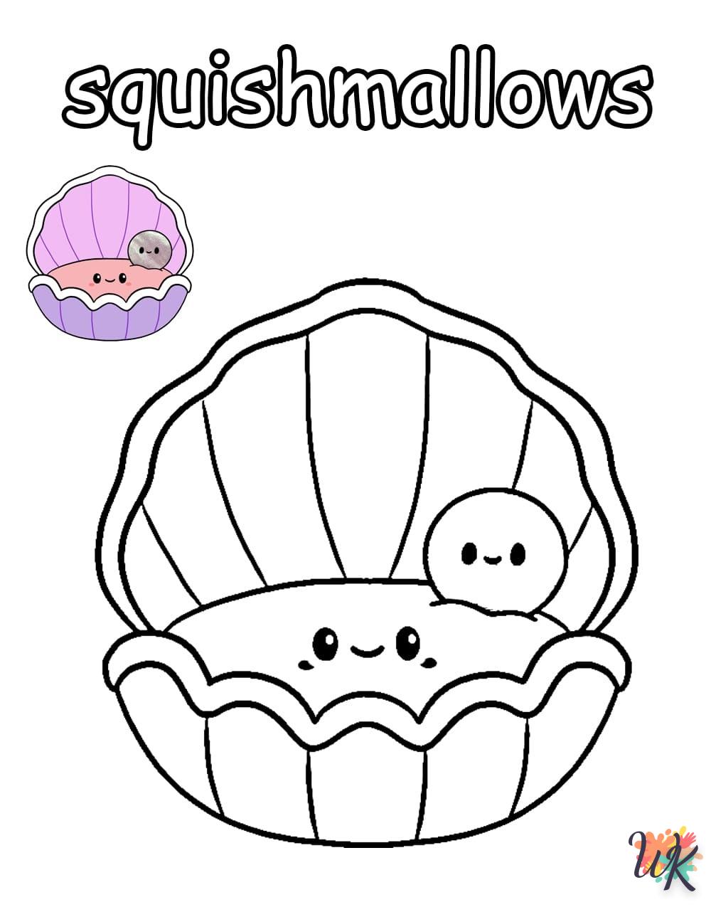 Dibujos para Colorear Squishmallows 25