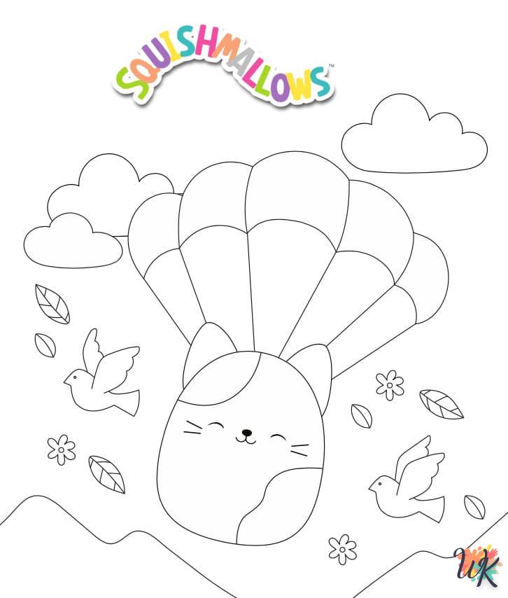 Dibujos para Colorear Squishmallows 6