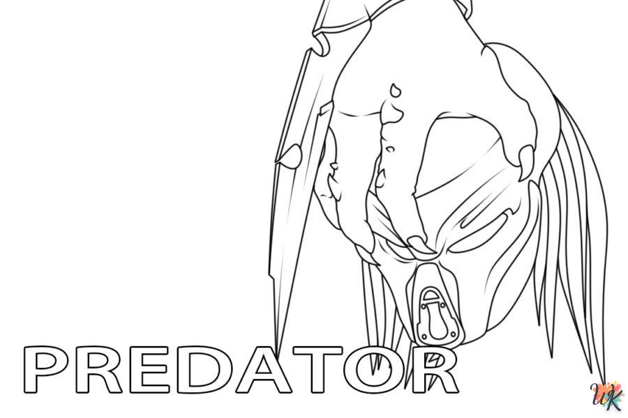 Dibujos para colorear Depredador 1