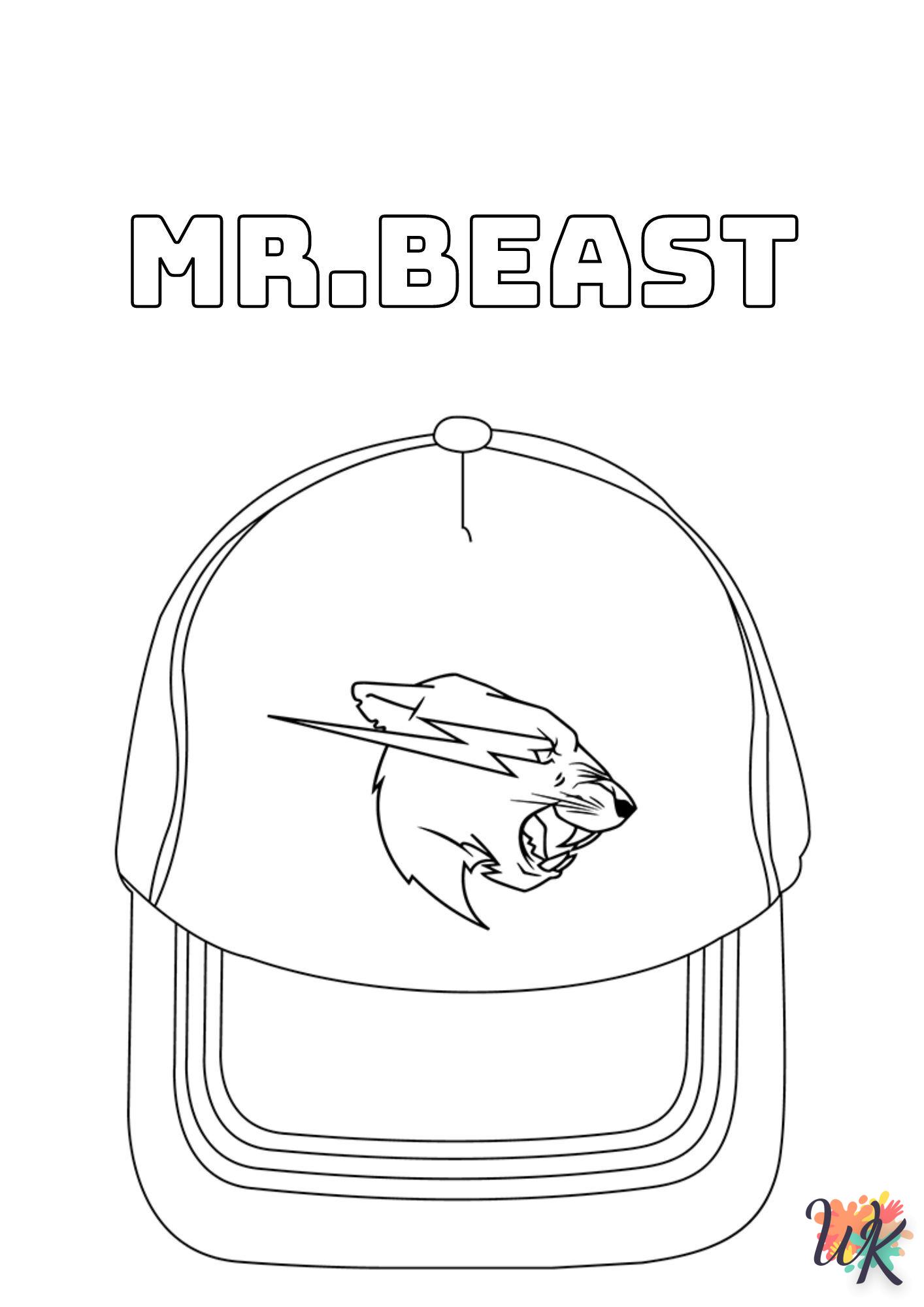 MrBeast para colorear 8