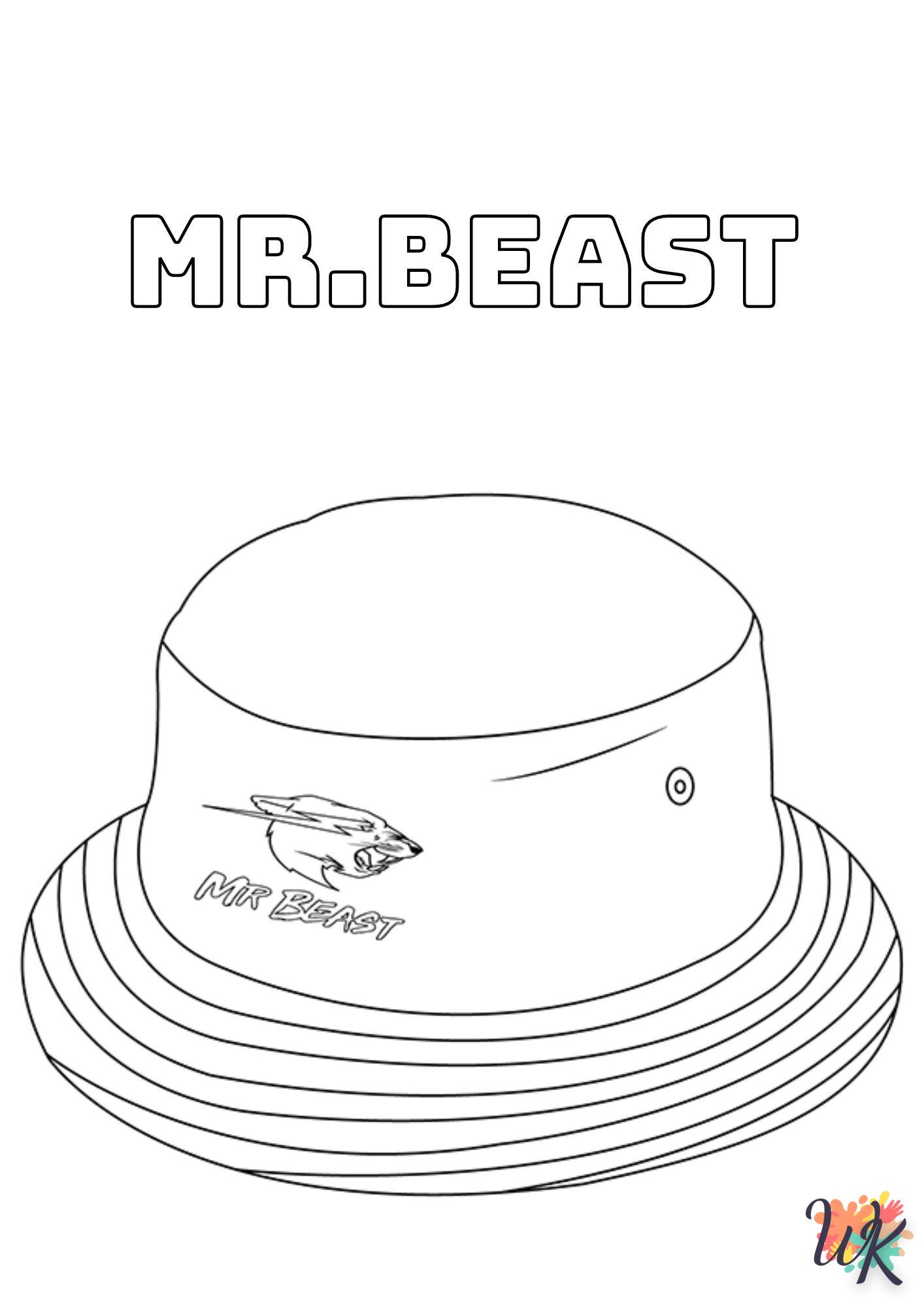 MrBeast para colorear 9