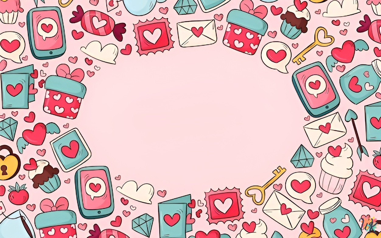 Valentín 3 70 Dibujos Para Colorear Valentín