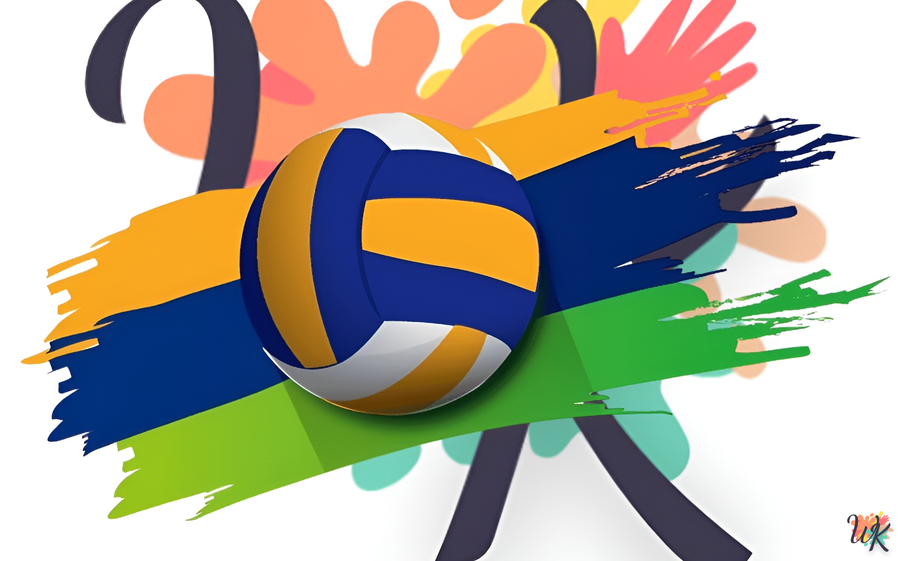 Vóleibol 4 16 Dibujos Para Colorear Vóleibol