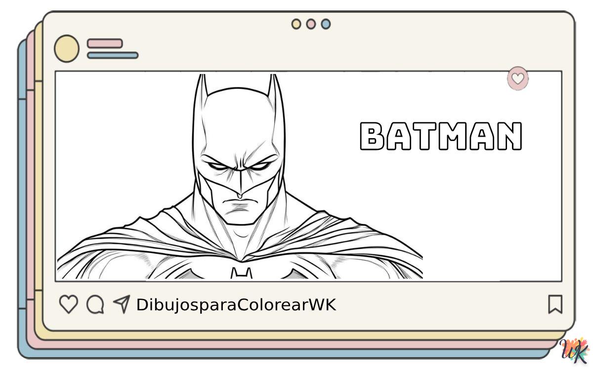 108 Dibujos Para Colorear Batman