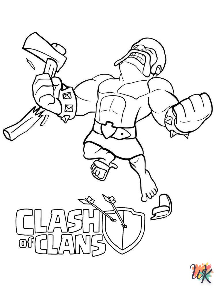 Clash Royale para colorear 1