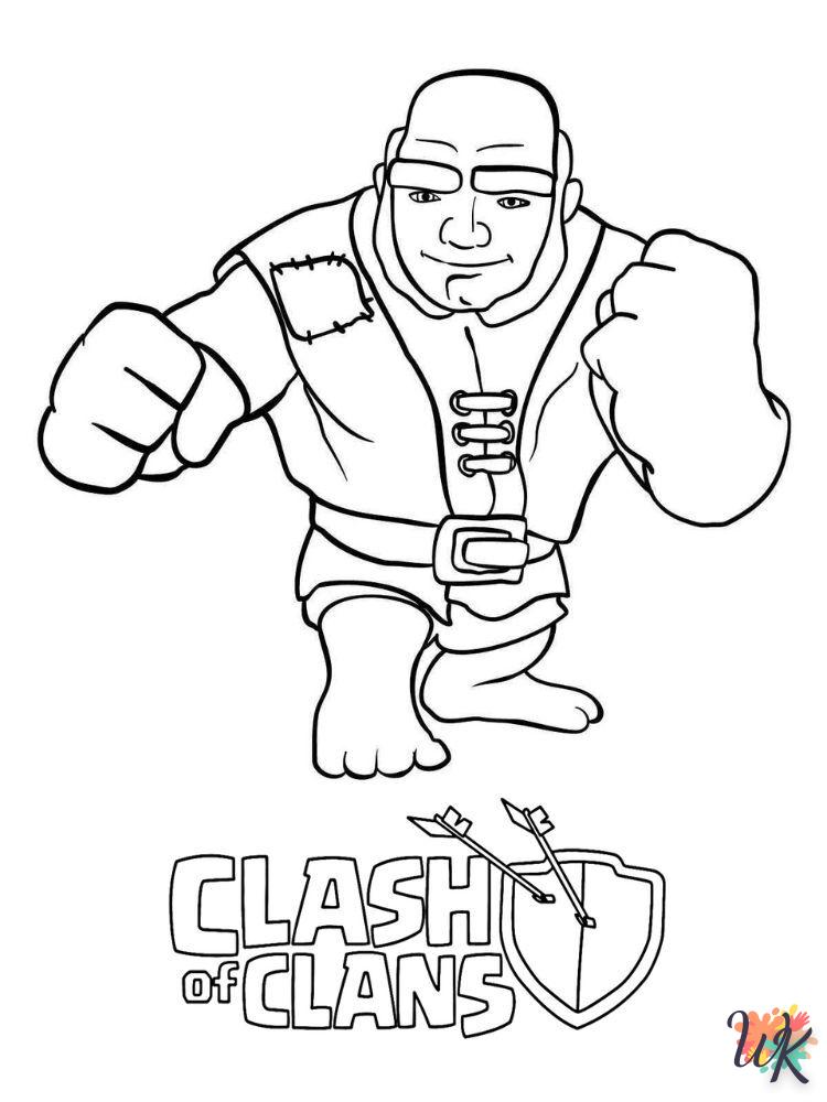 Clash Royale para colorear 3