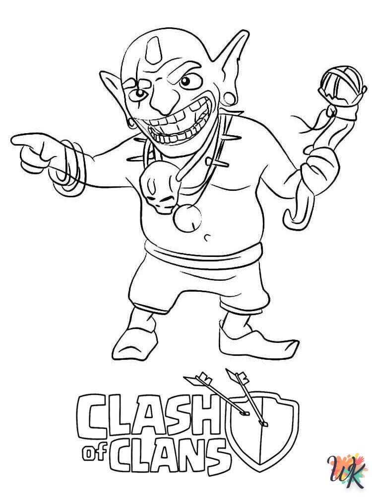 Clash Royale para colorear 4