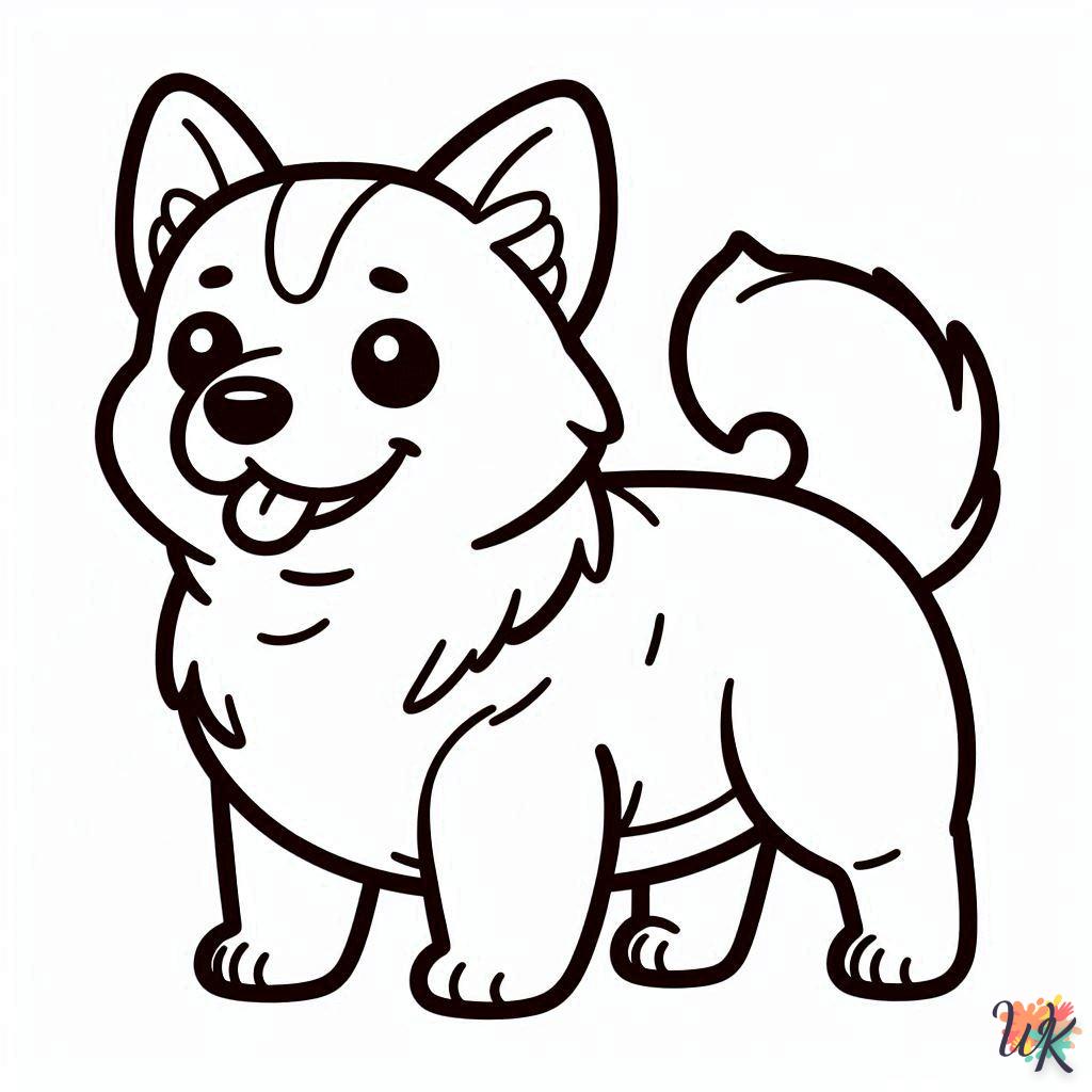 Dibujos Para Colorear Corgi