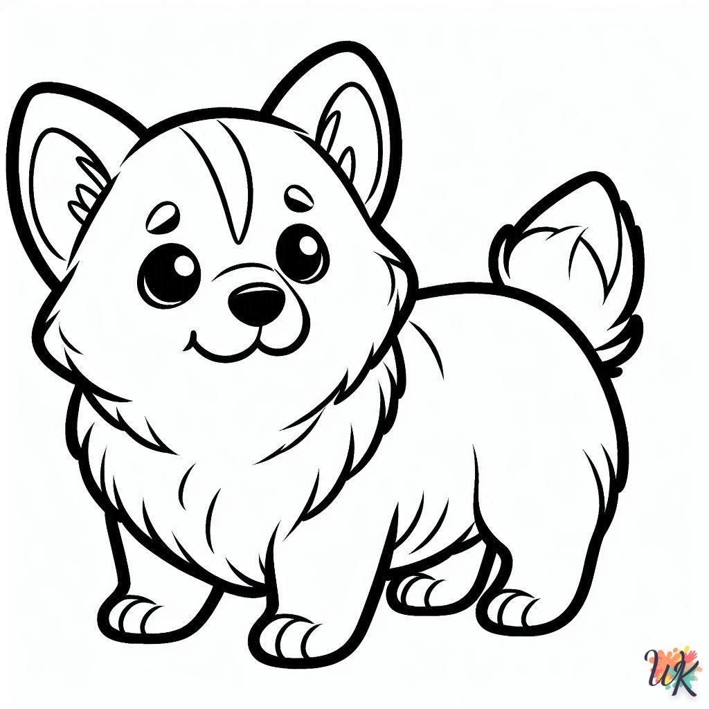 Dibujos Para Colorear Corgi