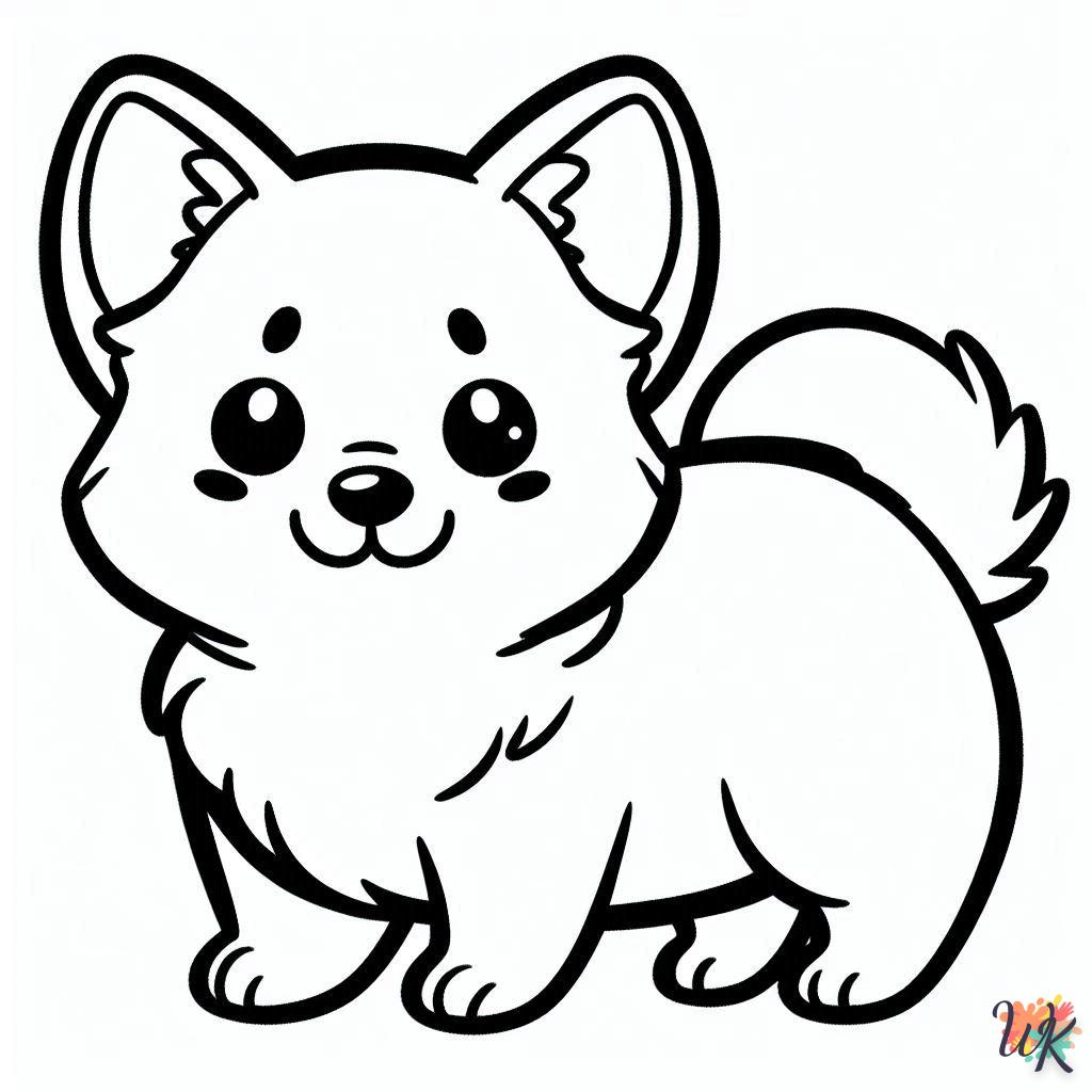 Dibujos Para Colorear Corgi