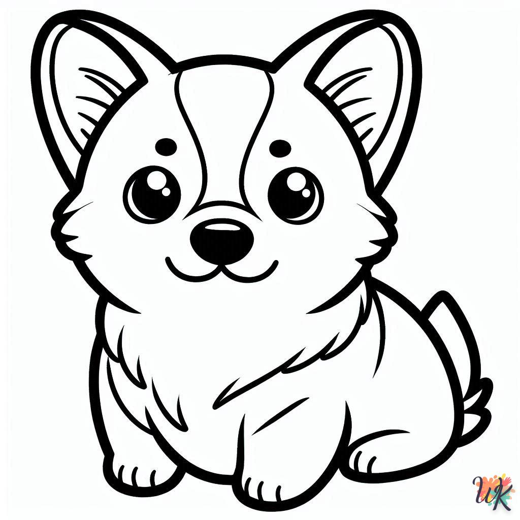 Dibujos Para Colorear Corgi