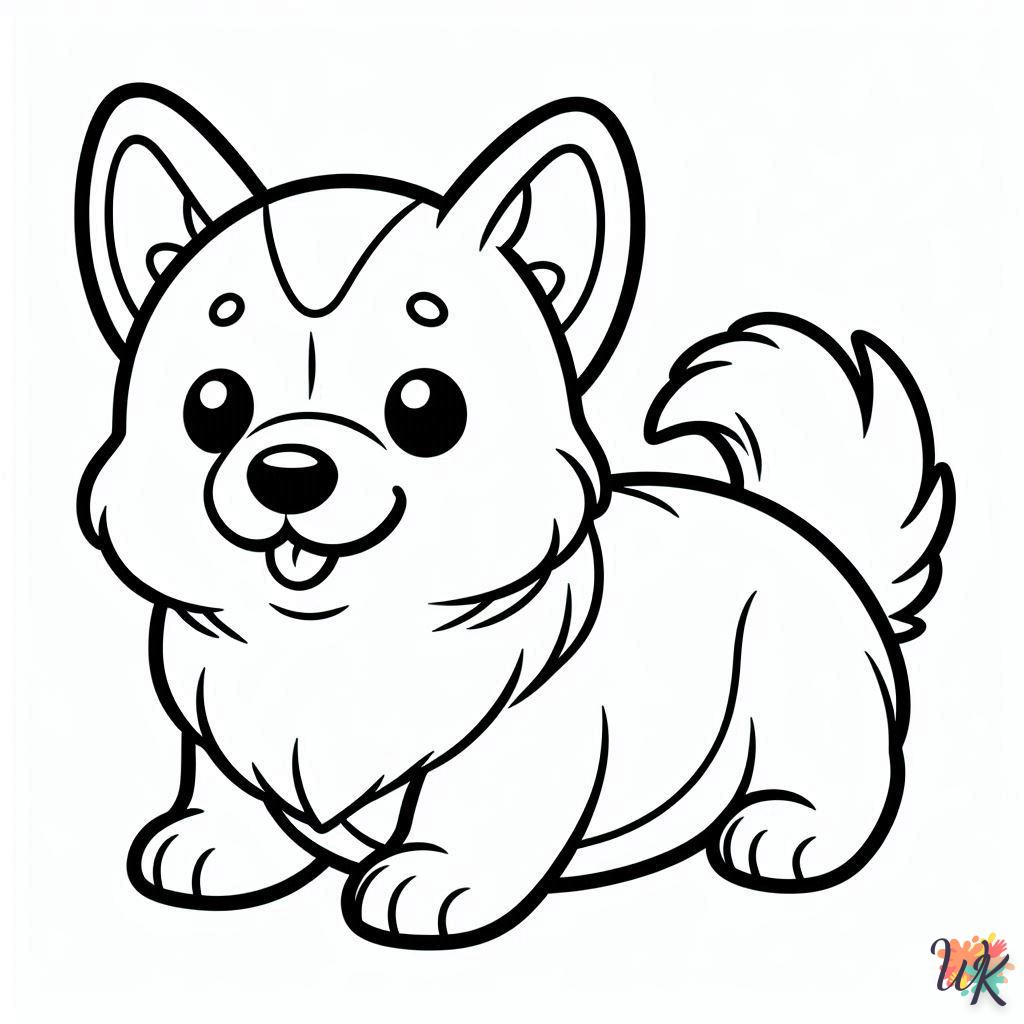 Dibujos Para Colorear Corgi