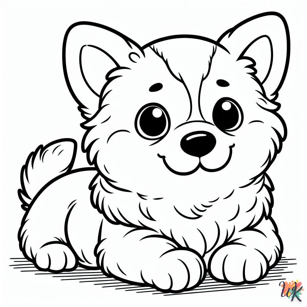 Dibujos Para Colorear Corgi