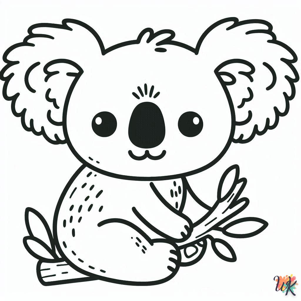 Dibujos Para Colorear Koala