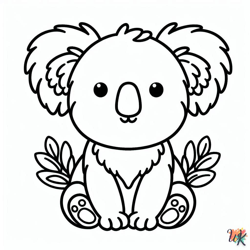 Dibujos Para Colorear Koala