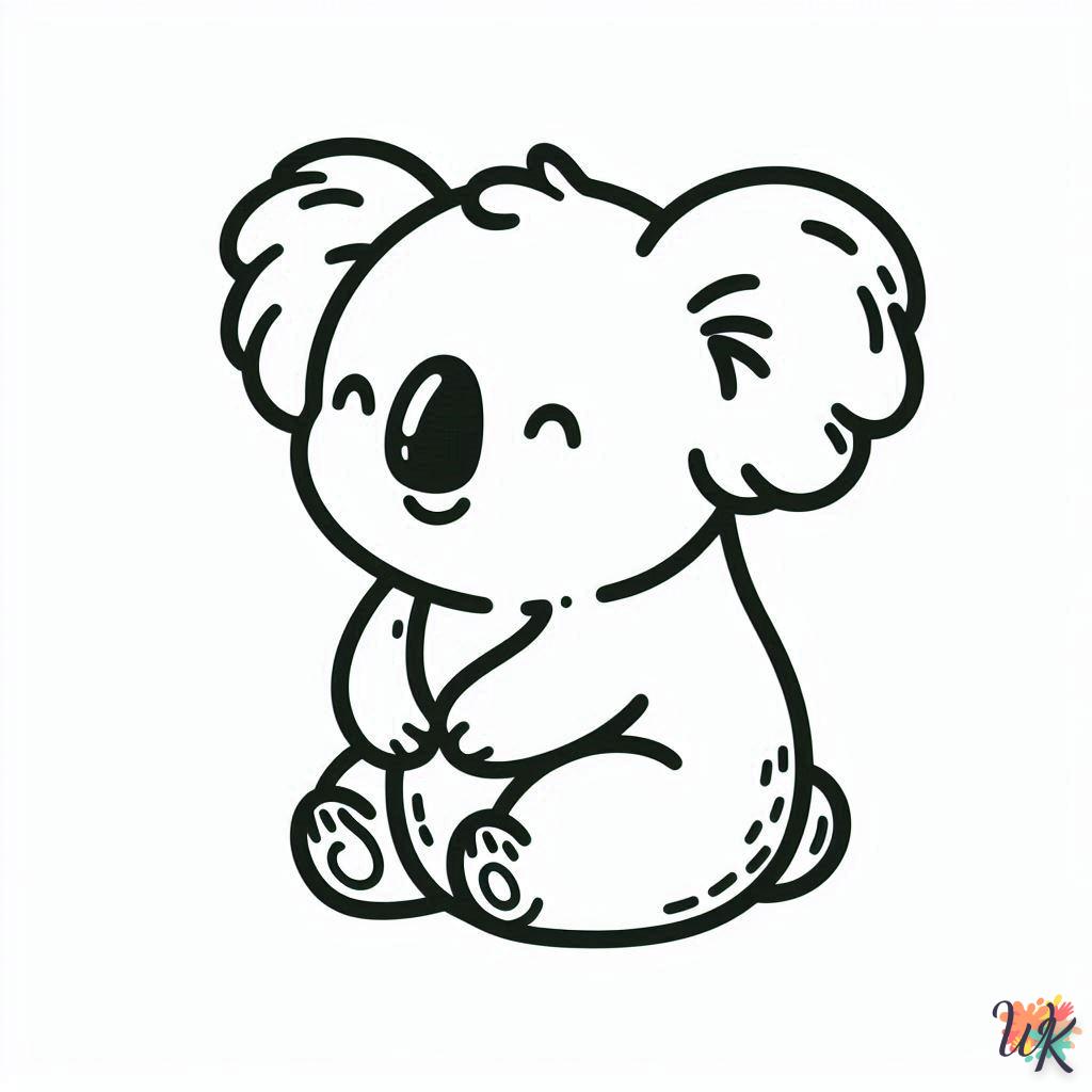 Dibujos Para Colorear Koala