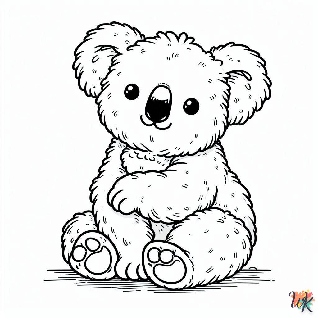 Dibujos Para Colorear Koala