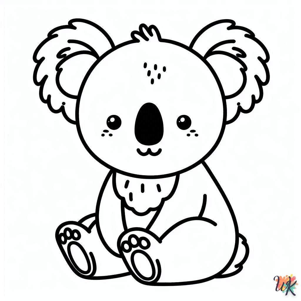 Dibujos Para Colorear Koala