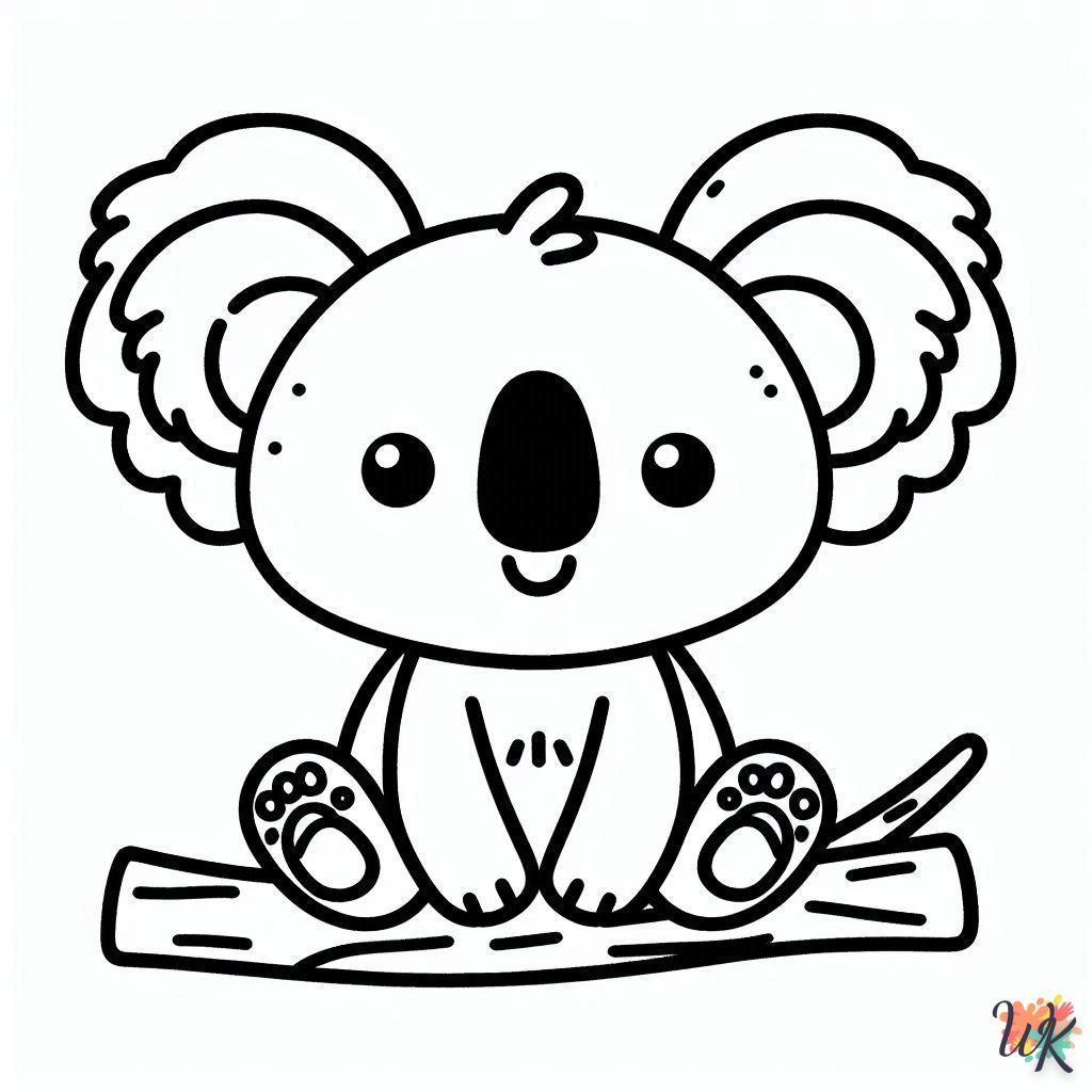 Dibujos Para Colorear Koala