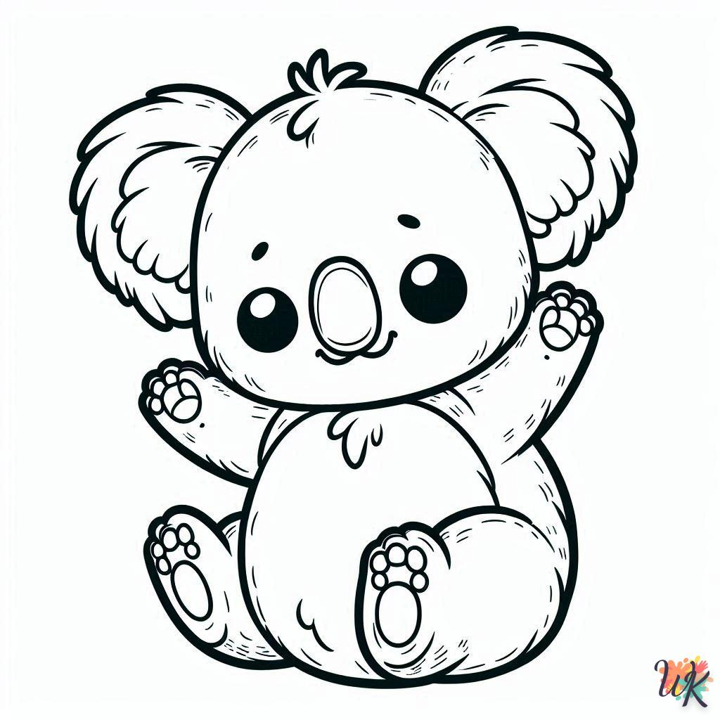 Dibujos Para Colorear Koala