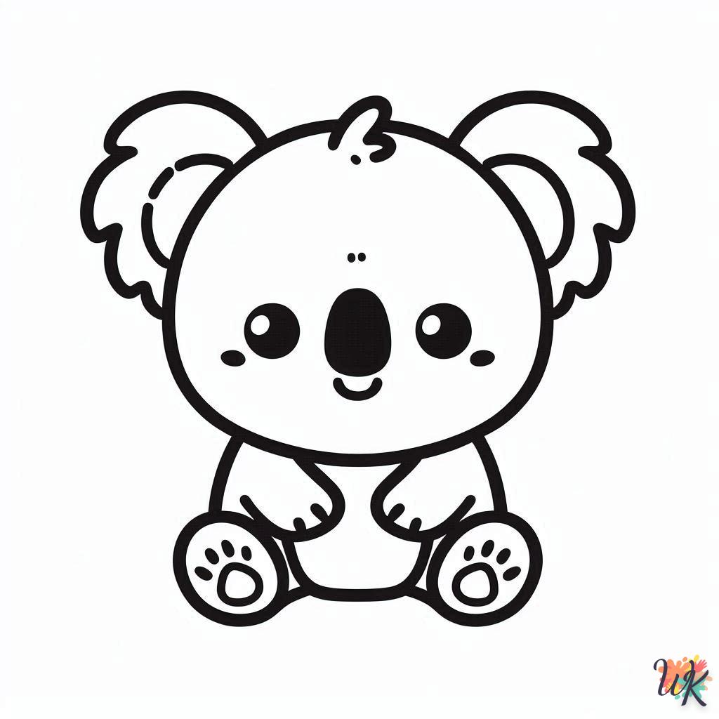 Dibujos Para Colorear Koala