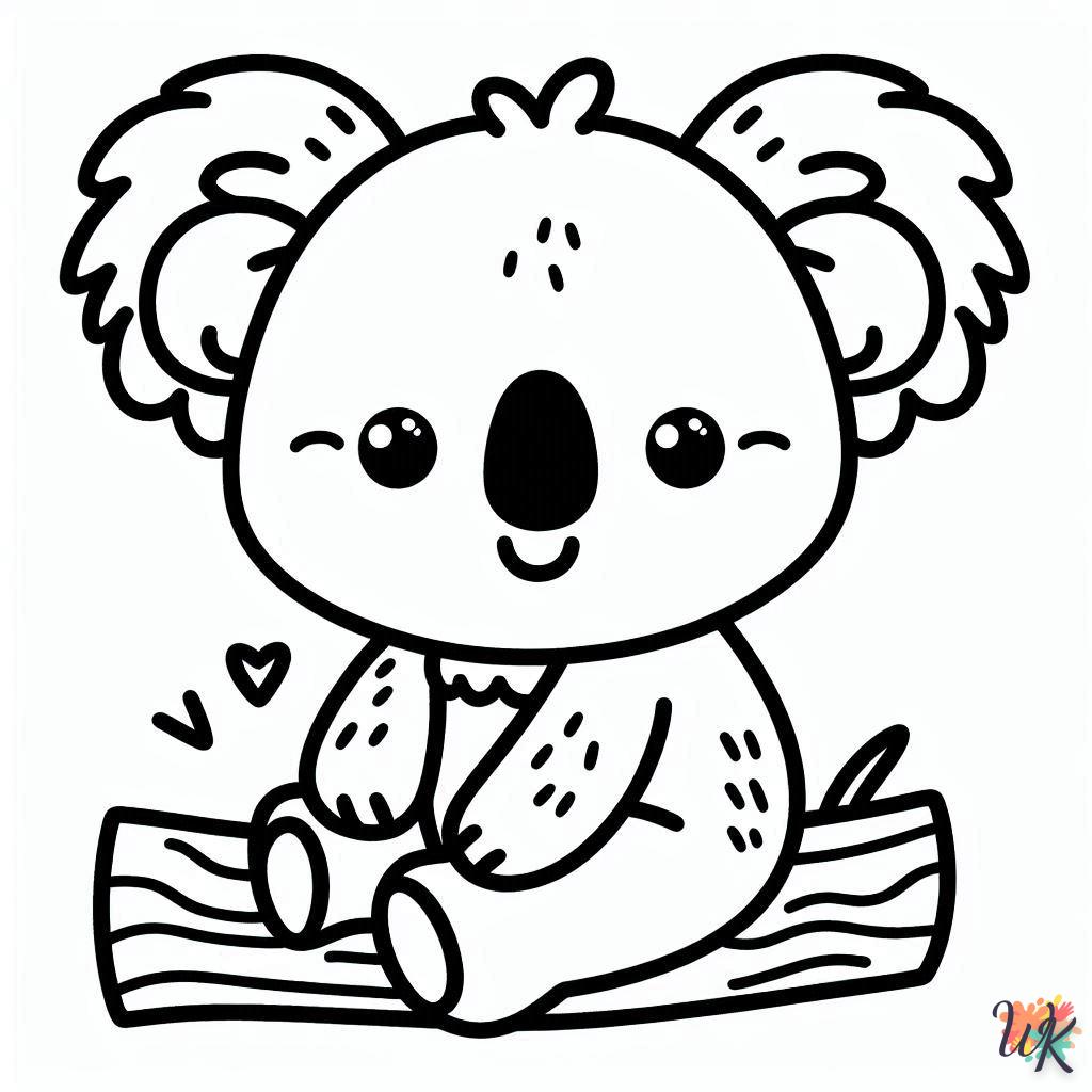 Dibujos Para Colorear Koala