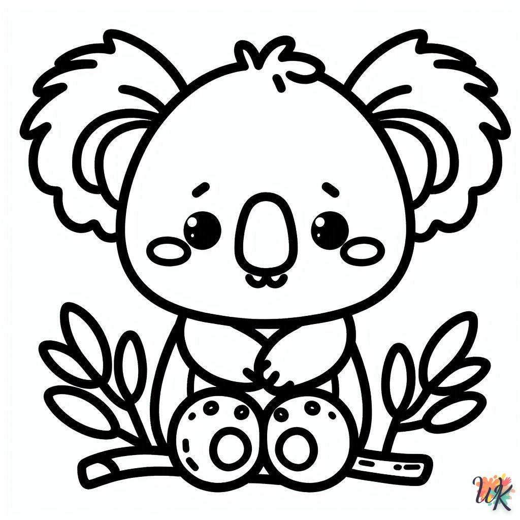 Dibujos Para Colorear Koala