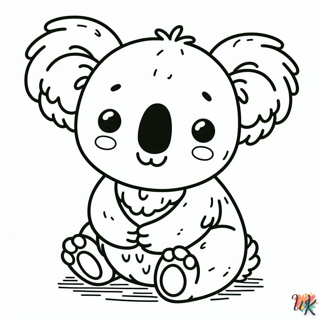 Dibujos Para Colorear Koala