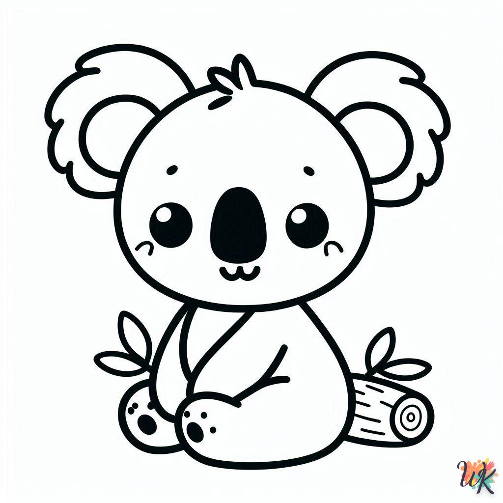 Dibujos Para Colorear Koala