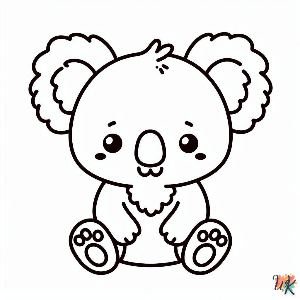 Dibujos Para Colorear Koala