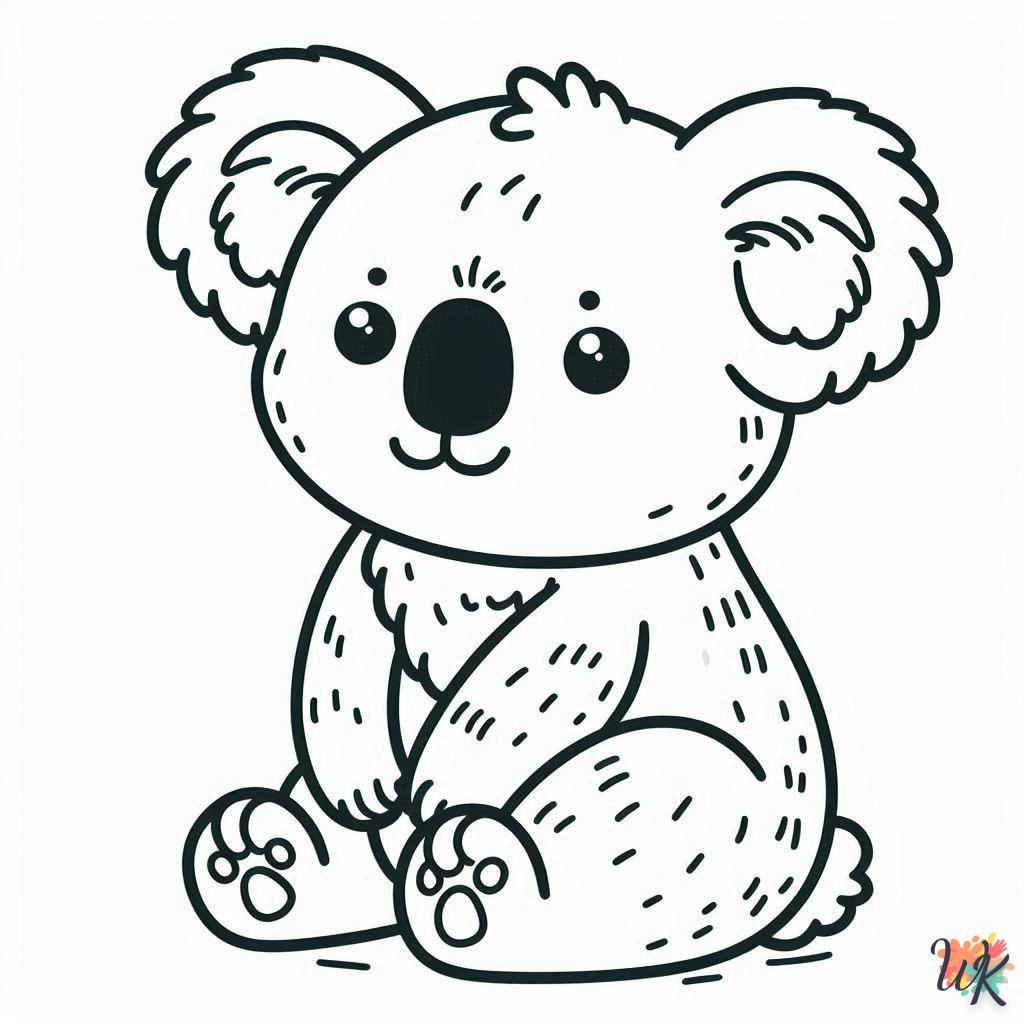 Dibujos Para Colorear Koala