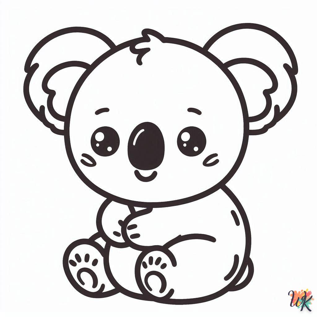 Dibujos Para Colorear Koala