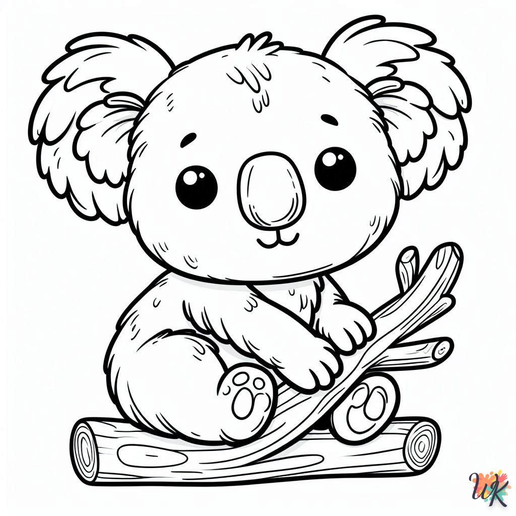 Dibujos Para Colorear Koala