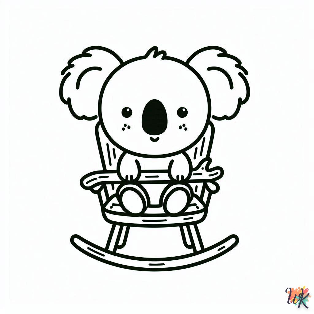 Dibujos Para Colorear Koala