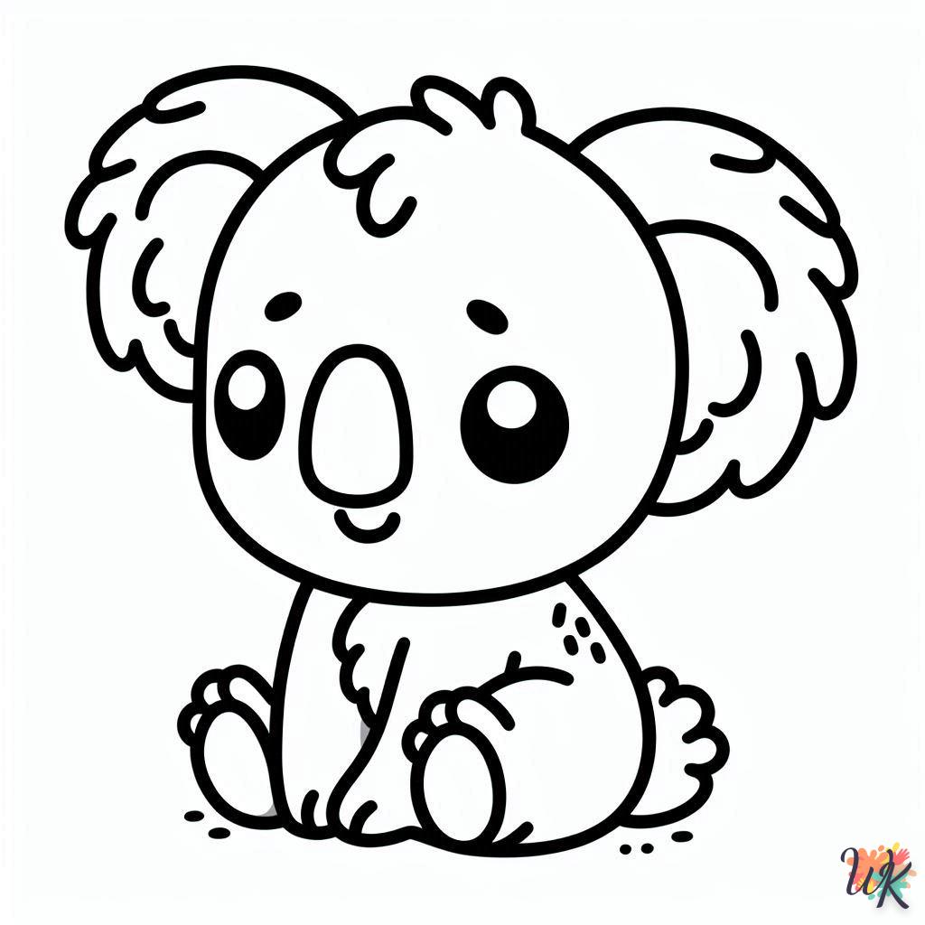 Dibujos Para Colorear Koala