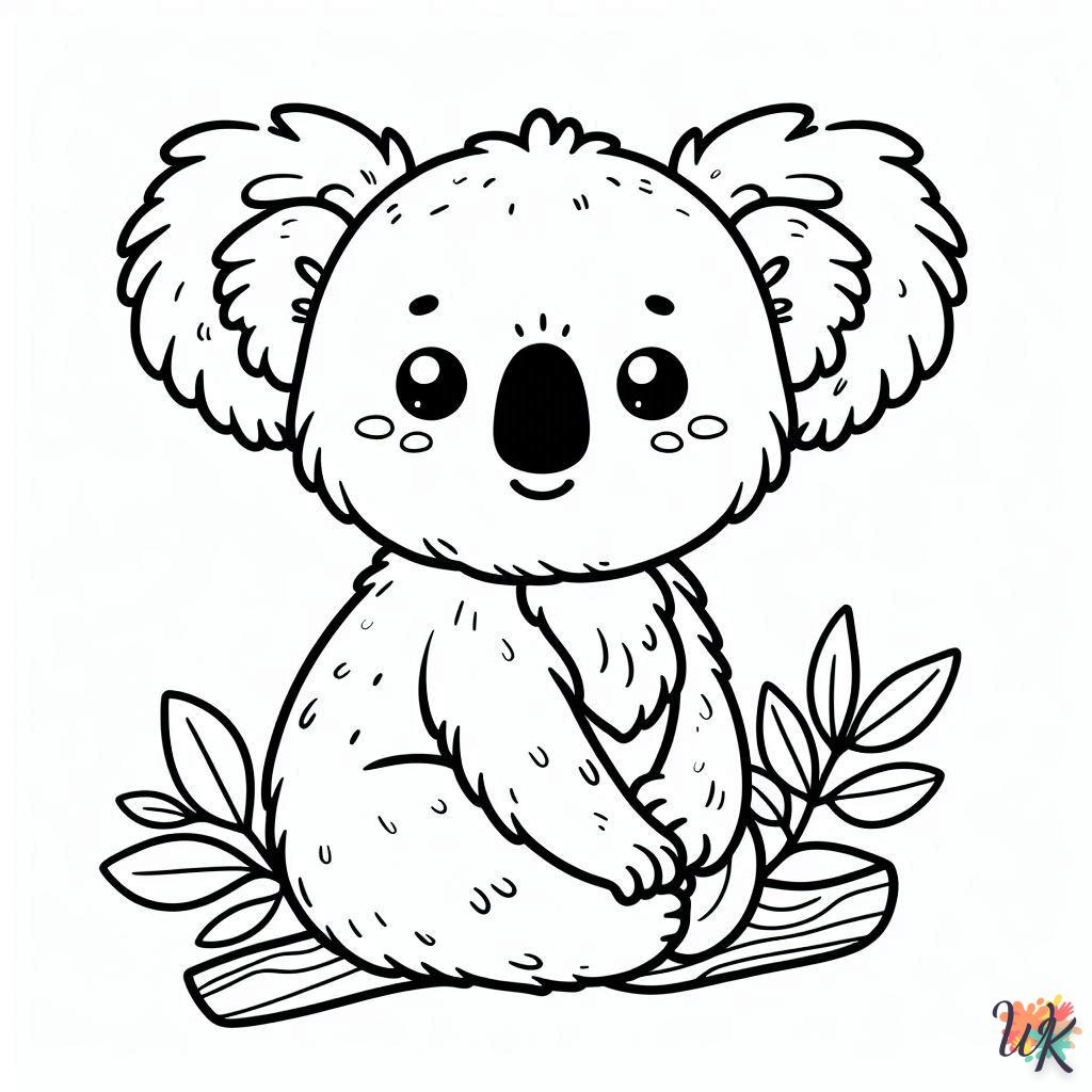 Dibujos Para Colorear Koala