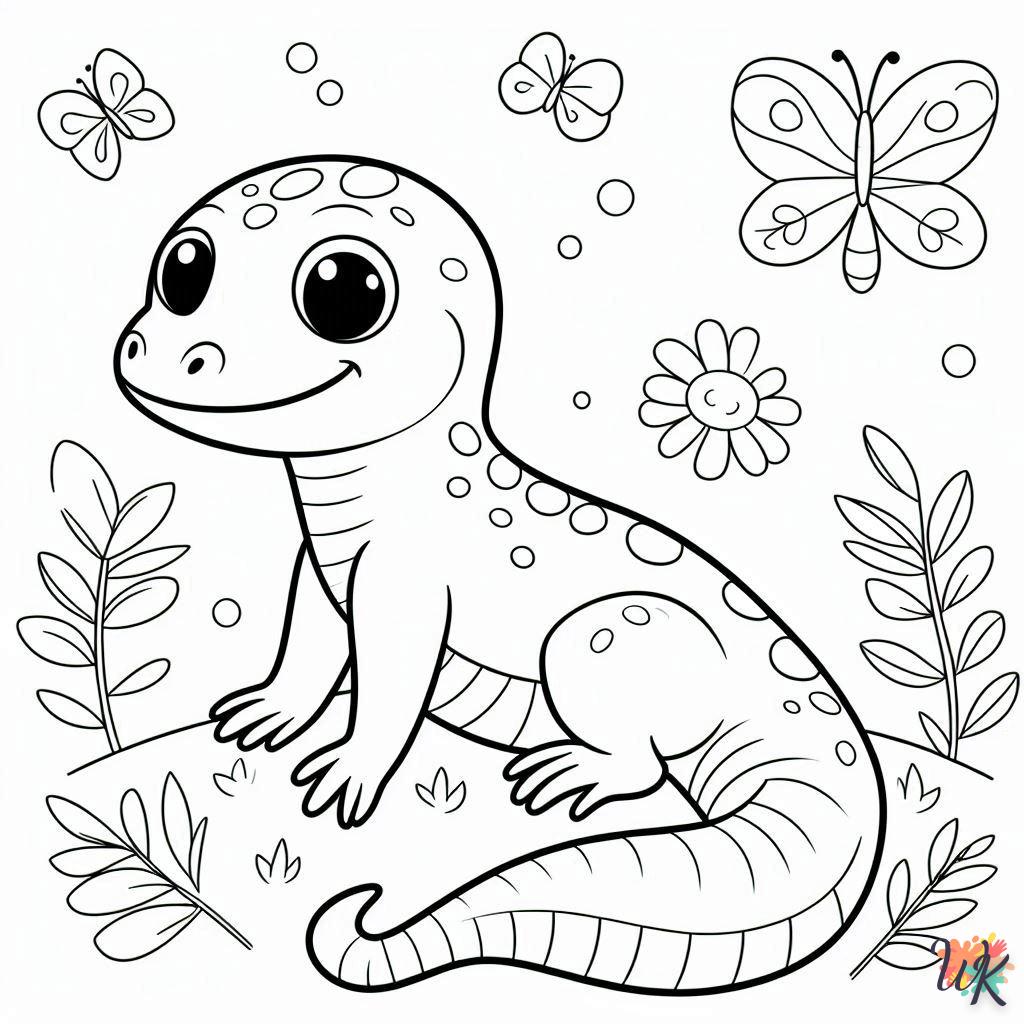 Dibujos Para Colorear Lagartos