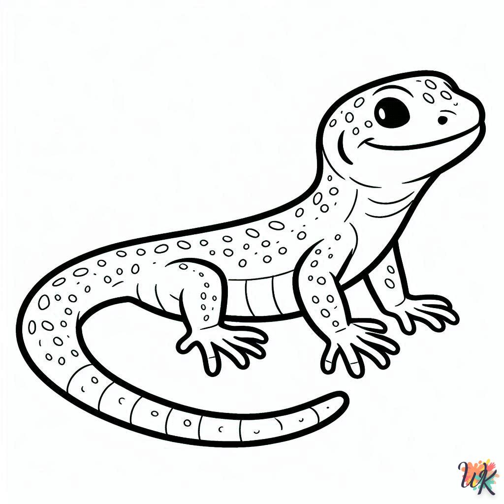 Dibujos Para Colorear Lagartos