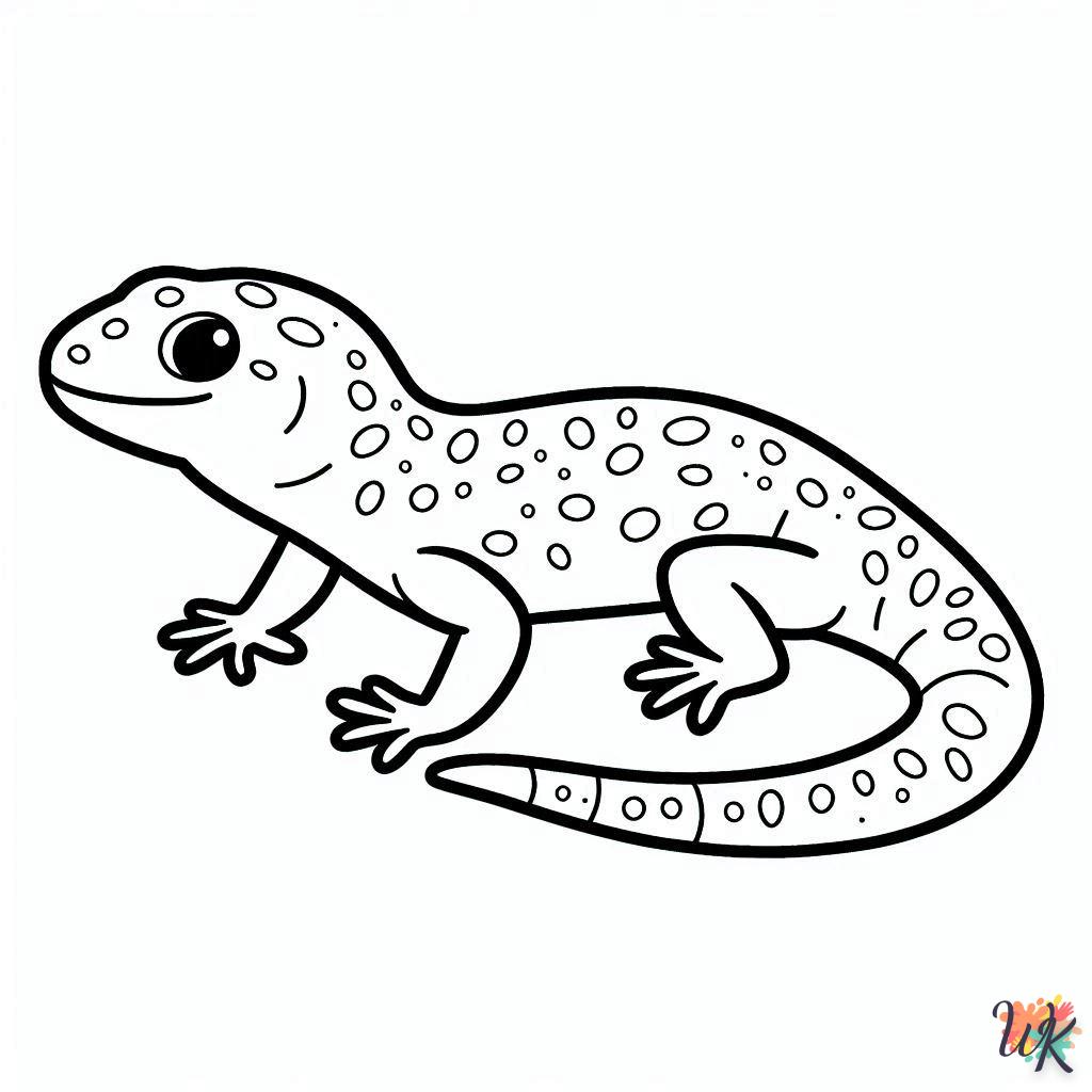 Dibujos Para Colorear Lagartos